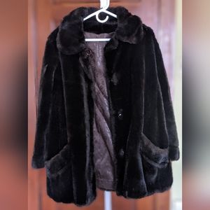 Vintage fake fur coat